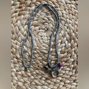 Patch NYC Beaded Charm Necklace